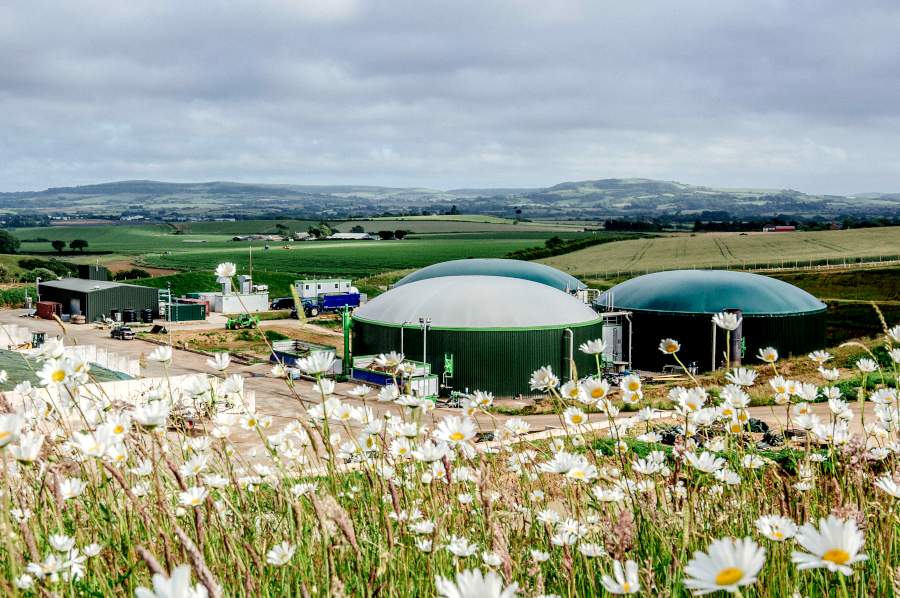 Hero Image Isle of wight Pentair biogas upgrading case study