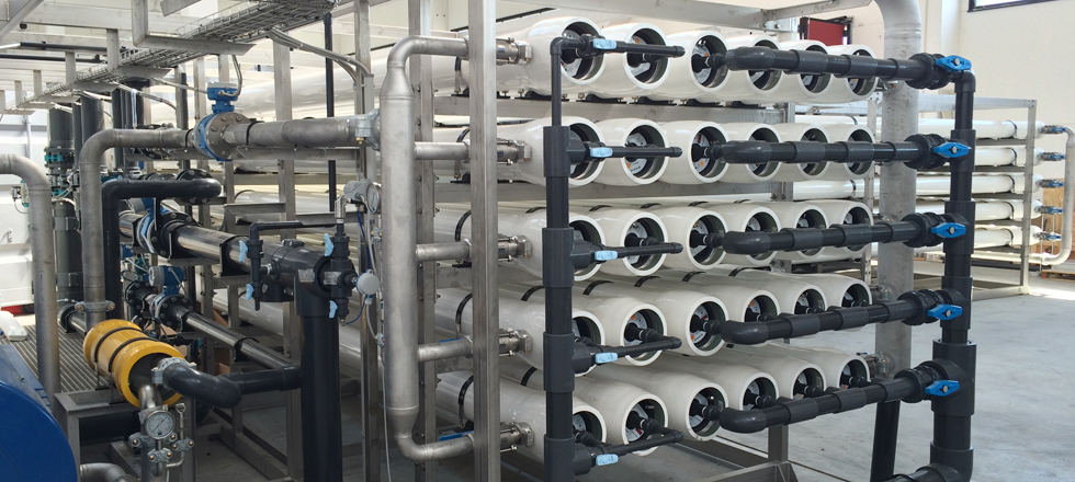 Pentair Codeline pressure vessels at Malta project