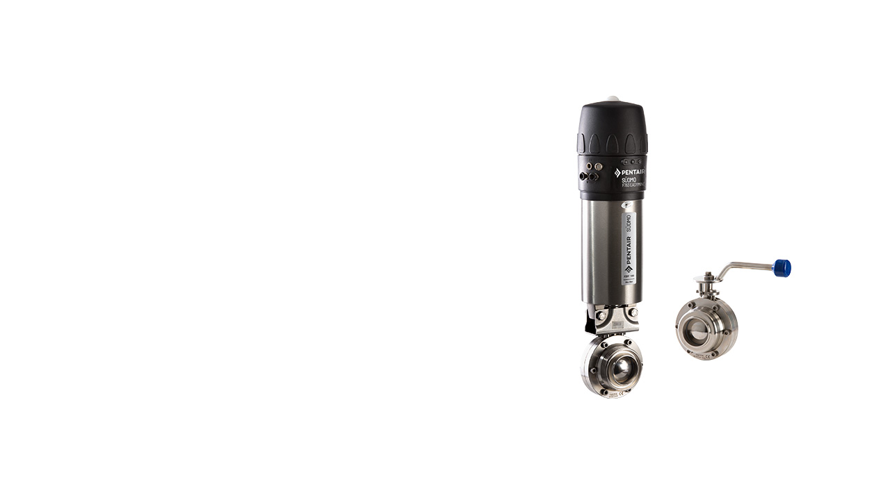 Our comprehensive valve line features both manual and pneumatic drives and a variety of options that allow monitoring and control through a PLC control system.