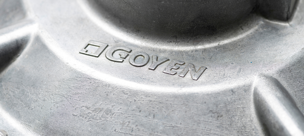 Goyen logo on product