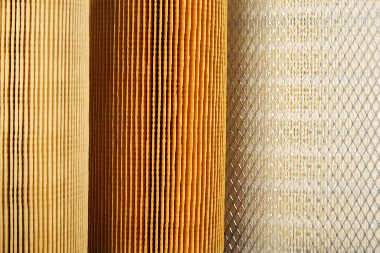 Cartridge filter cleaning