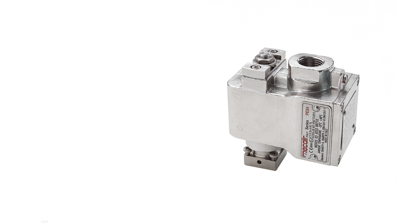 Mecair hazardous pilot pex pxa