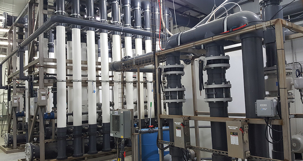 Pentair X-Flow Membrane installation